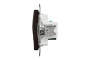 Подвійна комп'ютерна розетка RJ45 CAT 5E UTP, Венге Sedna Elements (SDD181452)