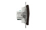 Подвійна комп'ютерна розетка RJ45 CAT 5E UTP, Венге Sedna Elements (SDD181452)