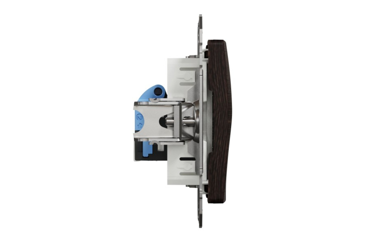 Комп'ютерна розетка, RJ45 CAT6 UTP, Венге, Sedna Elements (SDD181461)