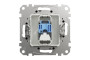 Комп'ютерна розетка, RJ45 CAT6 UTP, Венге, Sedna Elements (SDD181461)
