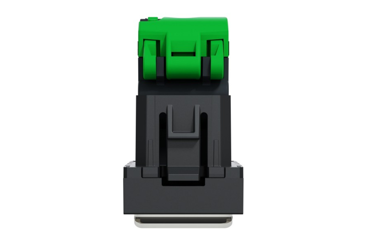 Розетка комп'ютерна RJ45, одинарна, категорія 5 UTP, 1 модуль, антрацит (NU341054)