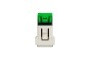 Розетка комп'ютерна RJ45, категорія 5 STP, 1 модуль, бежева Unica New Studio (NU341244)