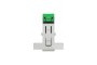 Розетка комп'ютерна RJ45, одинарна категорія 6 UTP, 2 модулі білий (NU341518)