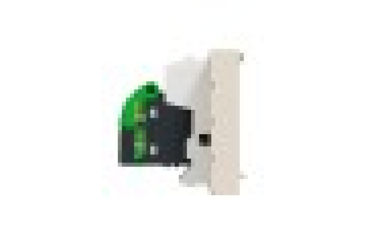 Розетка комп'ютерна RJ45, категорія 6 UTP, 2 модулі, бежева Unica New Studio (NU341544)