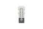 Розетка комп'ютерна RJ45 1-постова 6А FTP пряма з затвором, біла (NU344818)