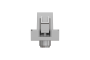 Розетка Coaxial F-type, 1 модуль алюм (NU346830)