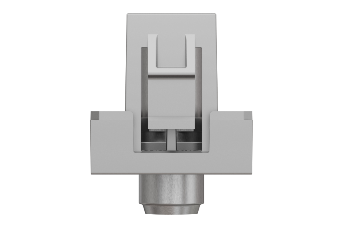Розетка Coaxial F-type, 1 модуль алюм (NU346830)