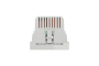 Розетка USB подвійна 2.1А 2 модулі білий (NU341818)