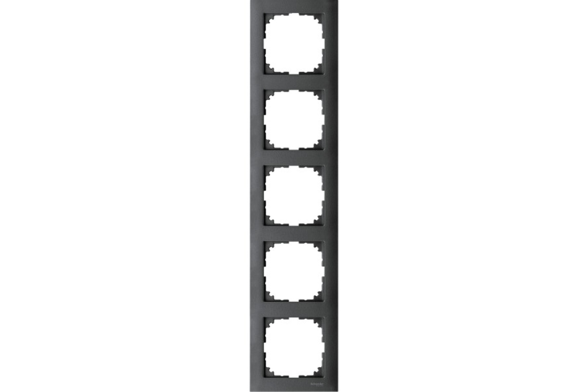 M-Pure Рамка, 5-постова Антрацит (MTN4050-3614)
