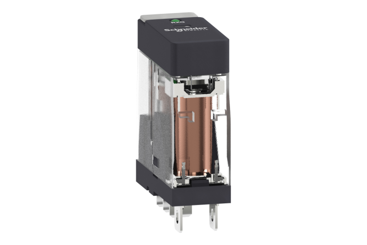Реле управління - Zelio RXG - 1C/O стандарт - 24V DC - 10A - без LTB (RXG13BD)