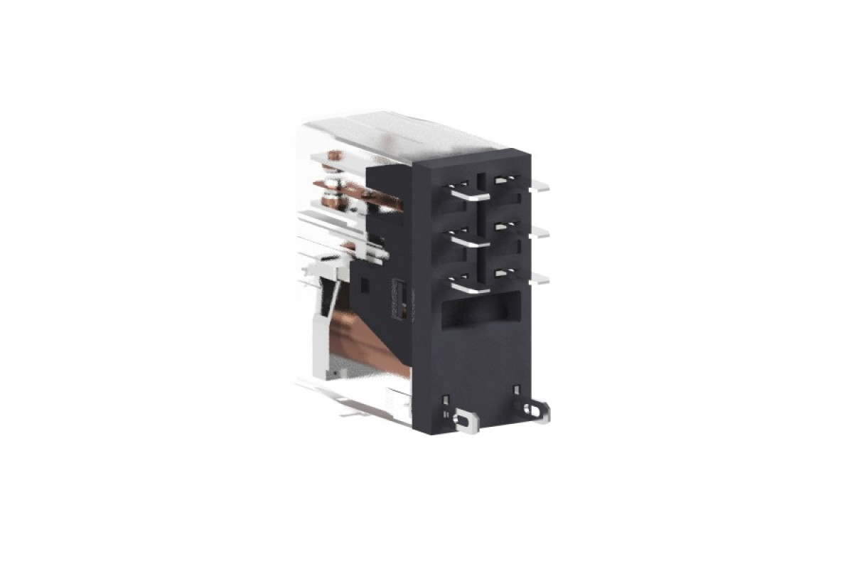 Реле управління - Zelio RXG - 2 C/O стандарт - 24 V DC - 5 A - Clear (RXG25BD)