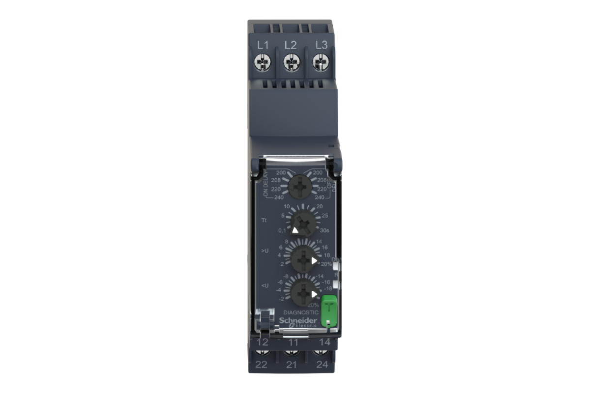 Реле контролю трифазної напруги 160/288В (RM22TR31)