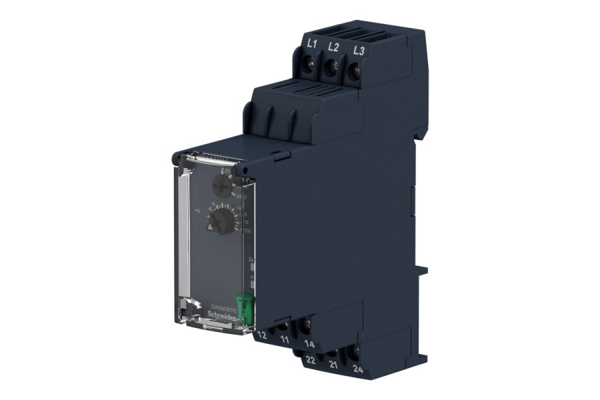 Реле контролю трифазної напруги 160/288В (RM22TU21)