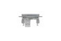 Розетка комп'ютерна RJ45 UTP категорія 5Е Asfora Сталь (EPH4300162)