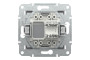 Розетка комп'ютерна RJ45 UTP категорія 5Е Asfora Сталь (EPH4300162)