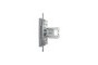Розетка комп'ютерна RJ45 UTP категорія 5Е Asfora Сталь (EPH4300162)