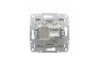 Розетка комп'ютерна RJ45 UTP категорія 5Е Asfora Бронза (EPH4300169)