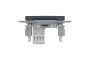 Розетка комп'ютерна RJ45 UTP категорія 5Е Asfora Антрацит (EPH4300171)