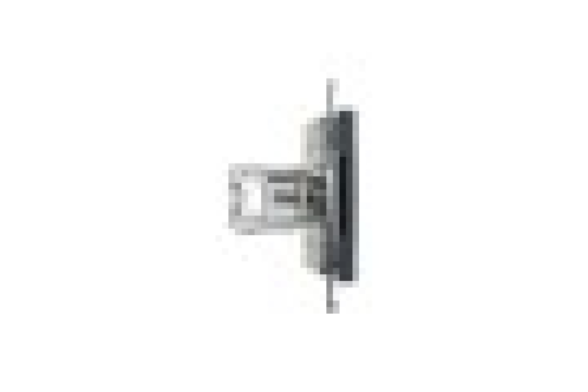 Розетка комп'ютерна RJ45 UTP категорія 5Е подвійна Asfora Антрацит (EPH4400171)
