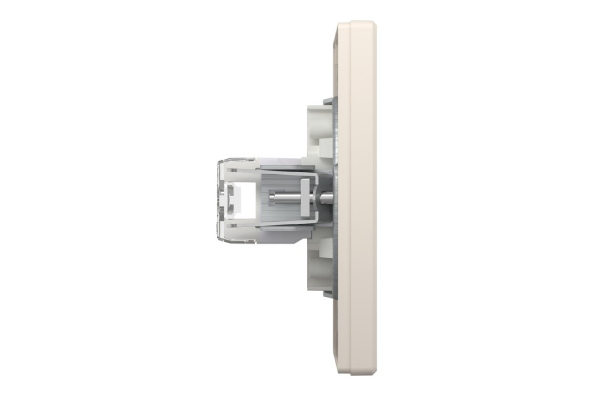 Розетка комп'ютерна RJ45 UTP категорія 6 Крем Asfora (EPH4700123)