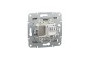 Розетка комп'ютерна RJ45 UTP категорія 6 Asfora Бронза (EPH4700169)