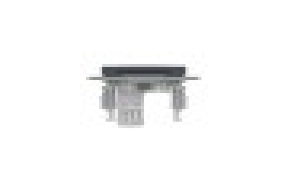 Розетка комп'ютерна RJ45 UTP категорія 6 Asfora Антрацит (EPH4700171)