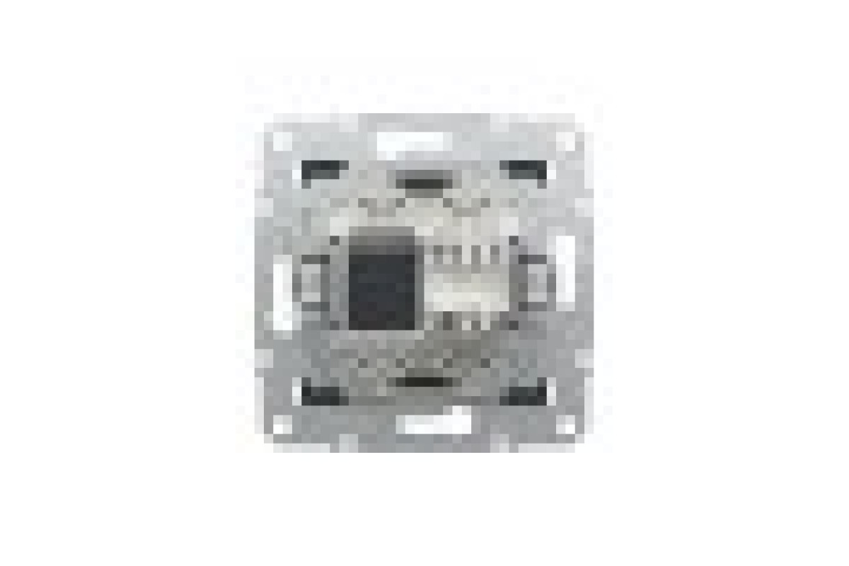 Розетка комп'ютерна RJ45 UTP категорія 6 Asfora Антрацит (EPH4700171)