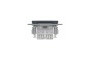 Розетка комп'ютерна RJ45 UTP категорія 6 подвійна Asfora Антрацит (EPH4800171)