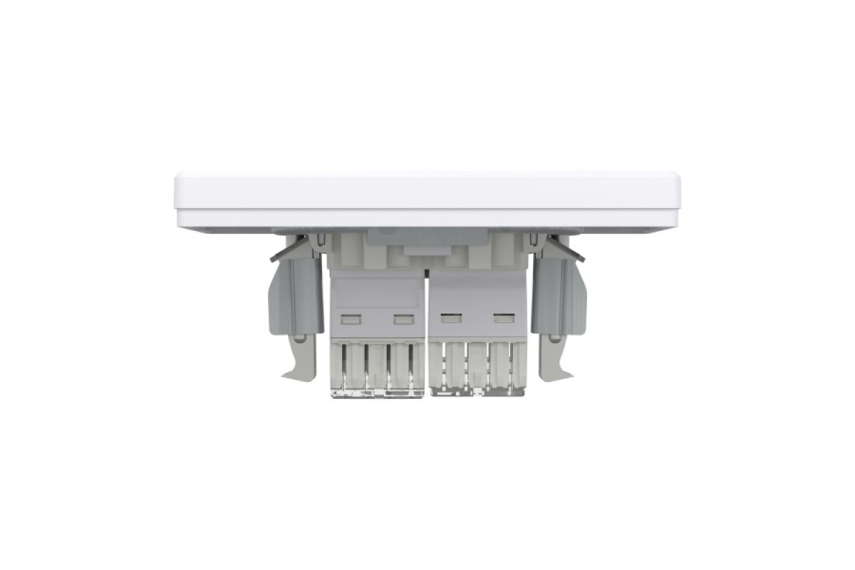 Розетка комп'ютерна RJ45 категорія 5Е І ТЕЛЕФОННА Розетка RJ12 Біла Asfora (EPH4900121)