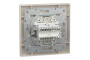 Розетка комп'ютерна RJ45 категорія 5Е І ТЕЛЕФОННА Розетка RJ12 Крем Asfora (EPH4900123)