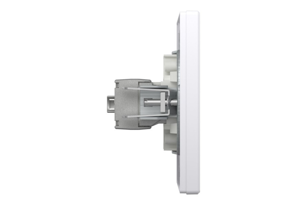 Розетка комп'ютерна RJ45 STP категорія 5Е Біла Asfora (EPH5000121)
