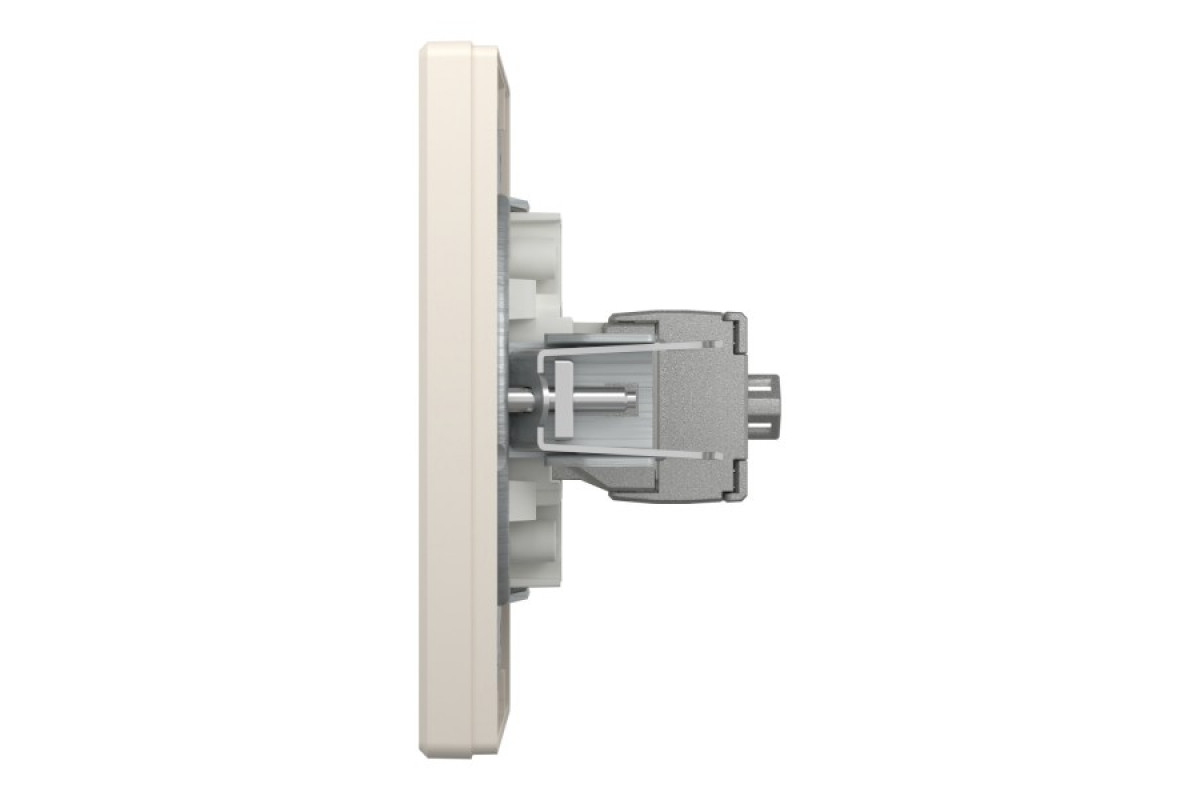 Розетка комп'ютерна RJ45 STP категорія 5Е Крем Asfora (EPH5000123)