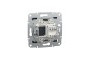 Розетка комп'ютерна RJ45 STP категорія 5Е Asfora Антрацит (EPH5000171)