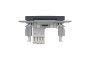 Розетка комп'ютерна RJ45 STP категорія 5Е Asfora Антрацит (EPH5000171)