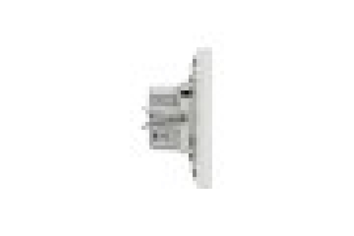 Подвійна USB зарядка 2.4 A Asfora біла (EPH2700321)