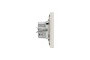 Подвійна USB зарядка 2.4 A Asfora крем (EPH2700323)