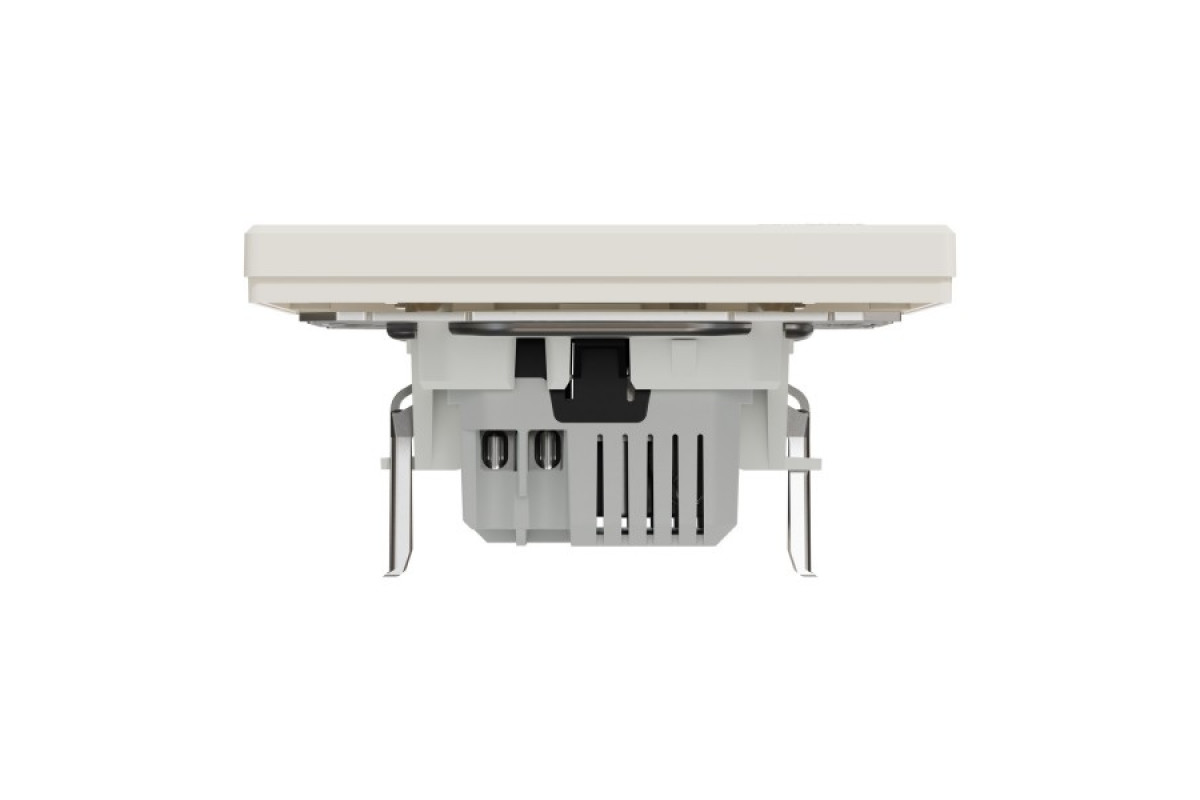 Подвійна USB зарядка 2.4 A Asfora крем (EPH2700323)