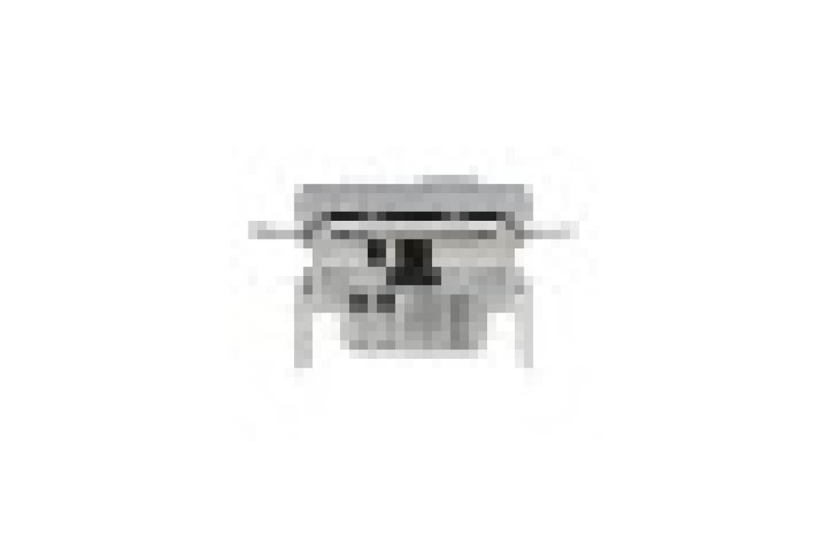 Подвійна USB зарядка 2.4 A Asfora сталь (EPH2700362)