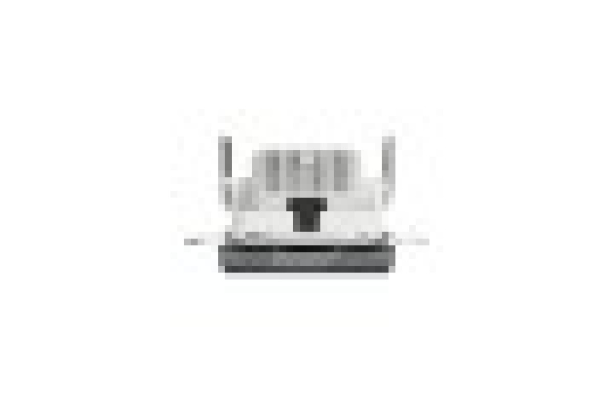 Подвійна USB зарядка 2.4 A Asfora сталь (EPH2700362)