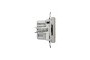 Подвійна USB зарядка 2.4 A Asfora бронза (EPH2700369)