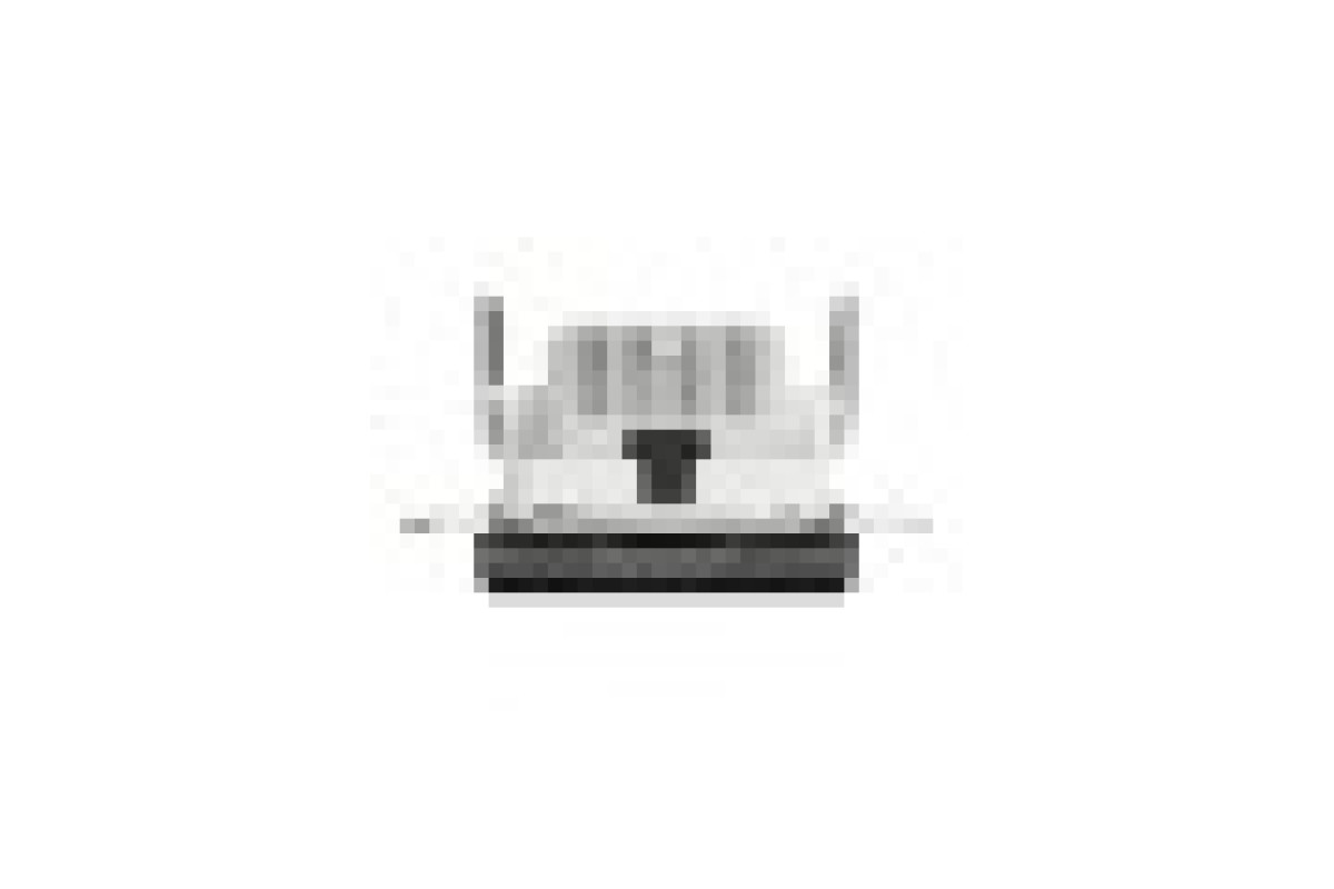 Подвійна USB зарядка 2.4 A Asfora антрацит (EPH2700371)