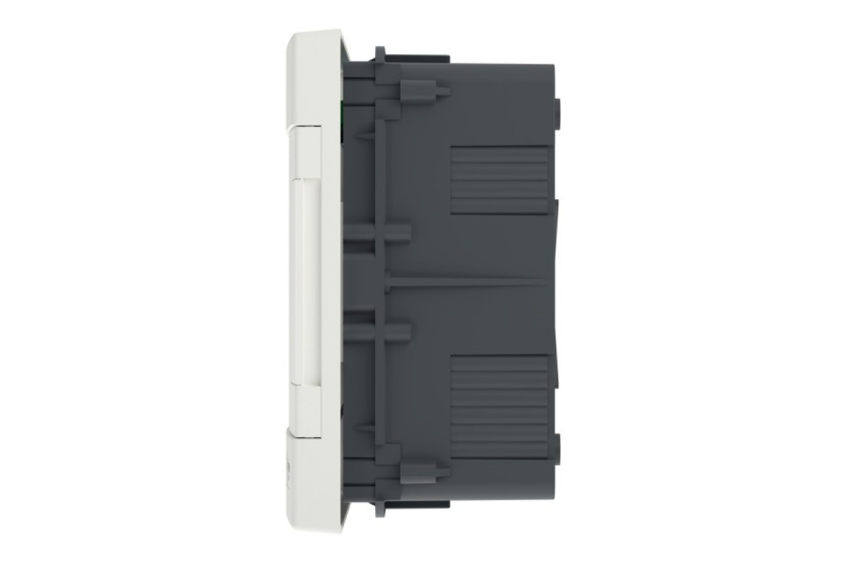 Щит пластиковий Easy9 EU, врізний, 1 ряд 8 модулів, білі двері (EZ9EUB108)