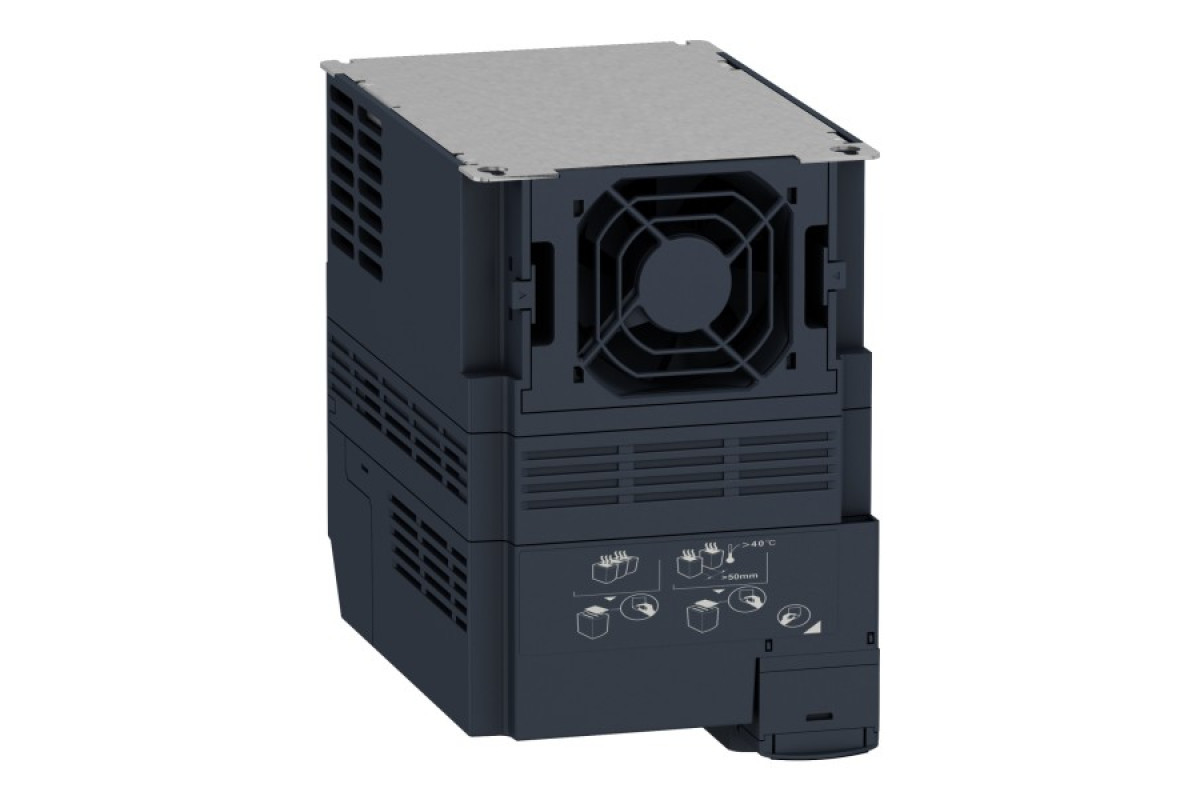 Перетворювач частоти ATV320B 7,5кВт 380-500В, книга, з ЕМС-фільтром C2 (ATV320U75N4B)
