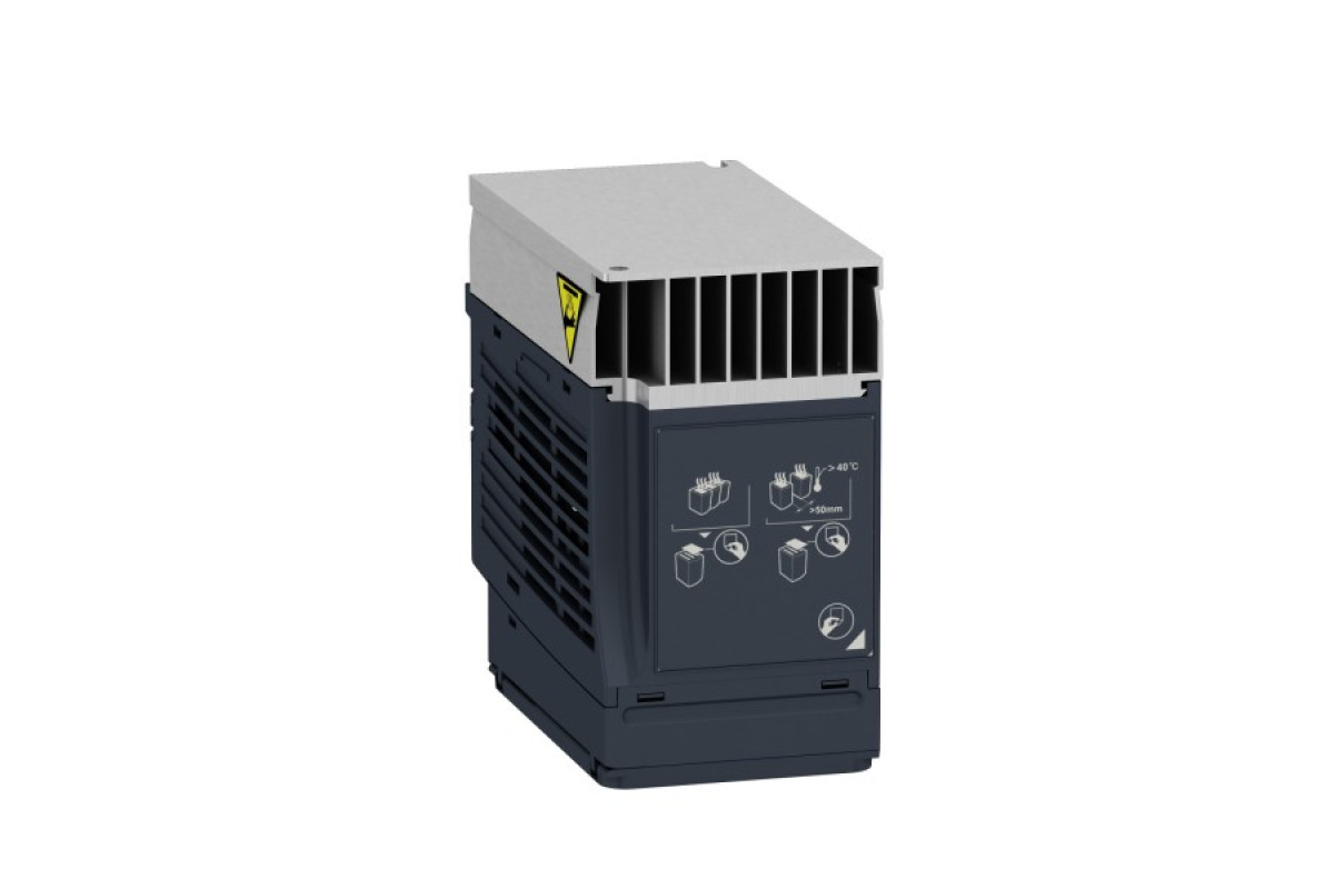 Перетворювач частоти ATV320C 0,55кВт 220В 1ф живлення, компакт з ЕМС-фільтром C2 (ATV320U06M2C)