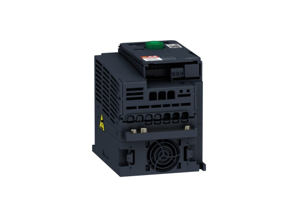 Перетворювач частоти ATV320C 1,5кВт 220В, 3ф живлення, компакт, без ЕМС-фільтру (ATV320U15M3C)
