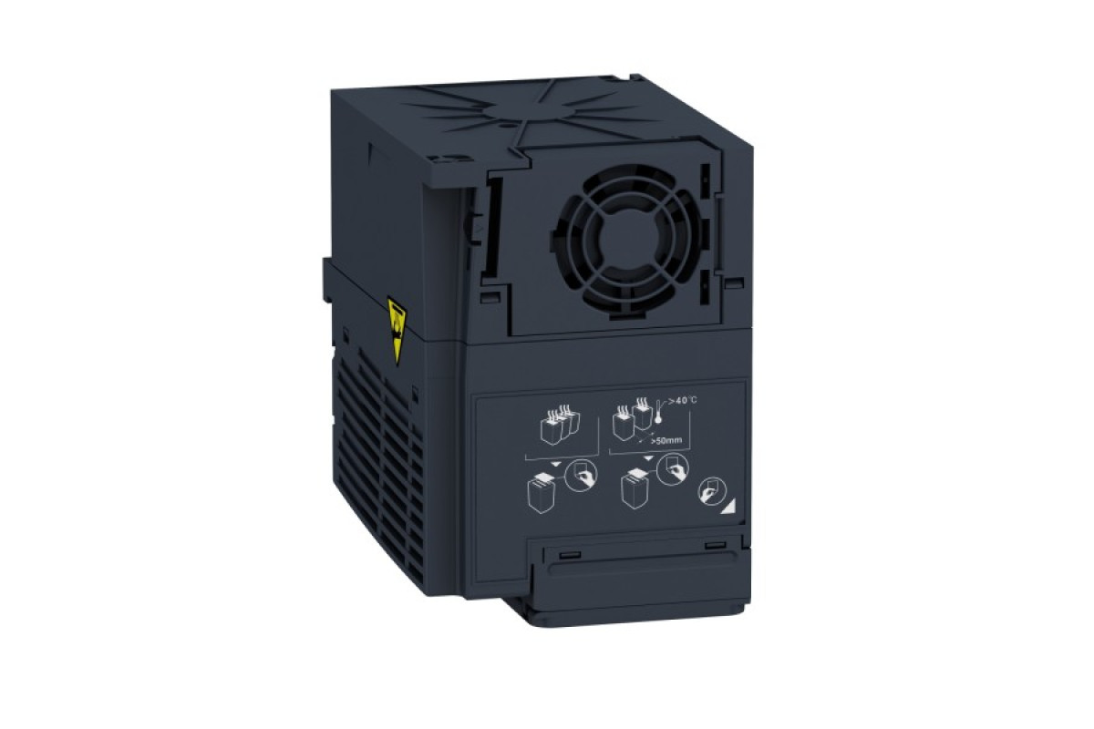 Перетворювач частоти ATV320C 1,5кВт 380-500В, компакт, з ЕМС-фільтром C2 (ATV320U15N4C)