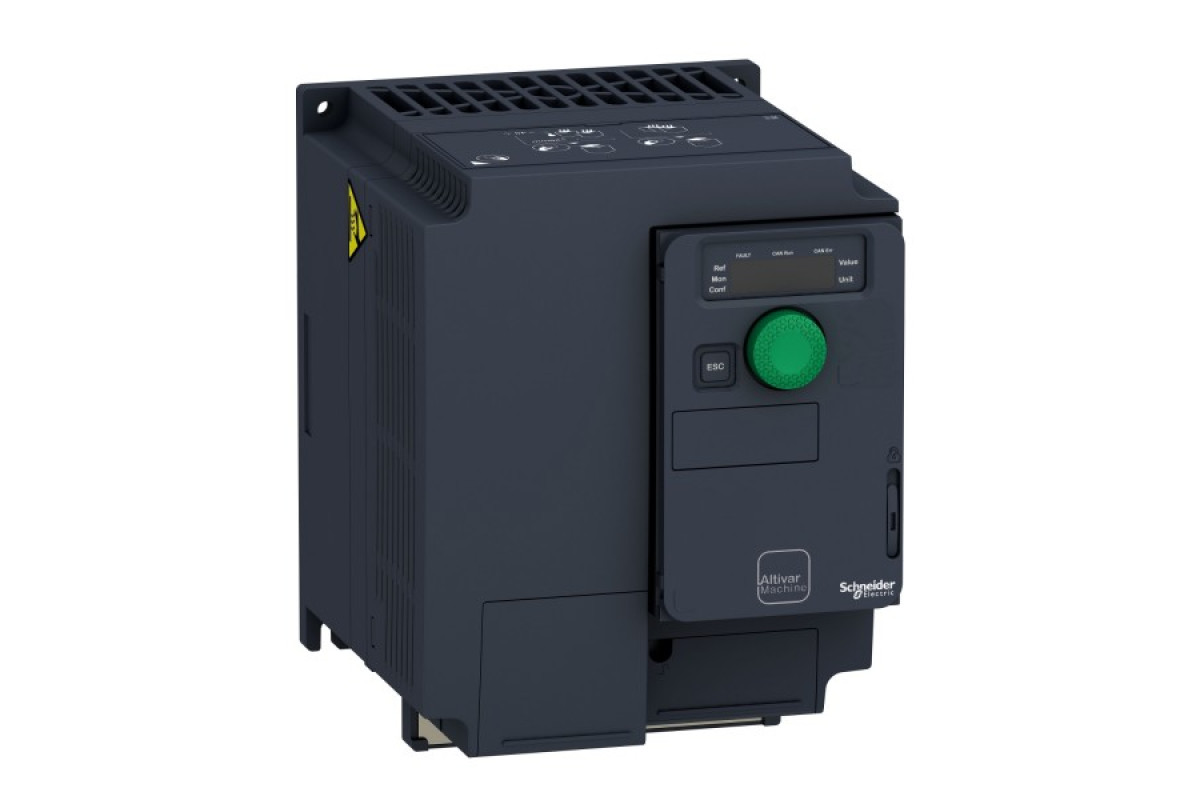 Перетворювач частоти ATV320C 2,2кВт 380-500В, компакт, з ЕМС-фільтром C2 (ATV320U22N4C)