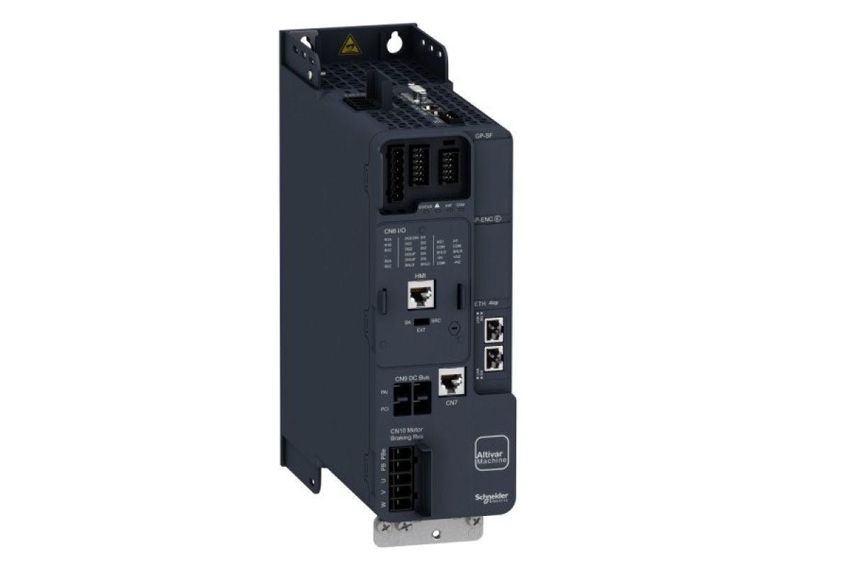 Перетворювач частоти ATV340 1,5кВт 380-480В IP20 Ethernet з ЕМС-фільтром кат.C3 (ATV340U15N4E)