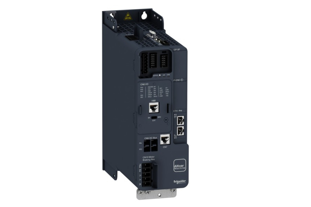 Перетворювач частоти ATV340 4кВт 380-480В IP20 Ethernet з ЕМС-фільтром кат.C3 (ATV340U40N4E)