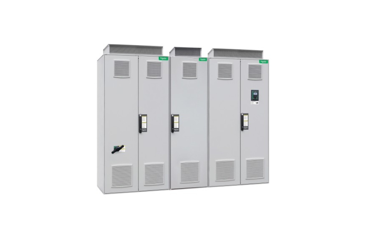 Комплектний перетворювач частоти ATV980 IP23 800/630кВт400В (ATV980C80Q4X1)